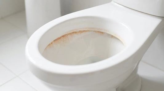 Bright summer bathroom with a clean toilet and open window showing sunlight and humidity